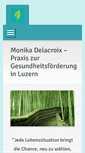 Mobile Screenshot of delacroix.ch
